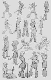 Savage Girl Thumbnails Savage Girl Animation Sketches Character Design Sketches
