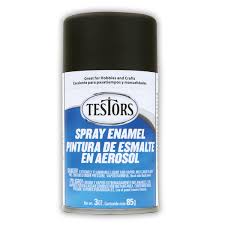 Flat Black Spray Enamel Estes Rockets