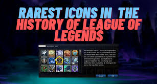 Icons contained in set (171 icons). 10 Rarest Icons In League Of Legends Leaguefeed