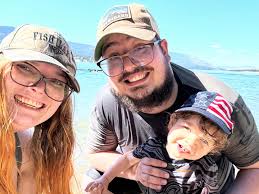 Matthias had his first beach trip today! He had so much fun playing in the  sand and building his first sand castle. Cal stayed submerged in the water  almost the whole time. #