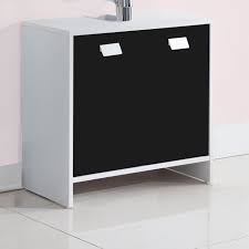 Maybe you would like to learn more about one of these? Top Meuble Sous Vasque L 60 Cm Blanc Et Noir Mat Cdiscount Maison