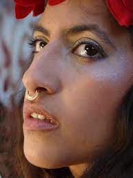 Gold Septum Septum Ring Tribal Nose Ring Gold Nose Hoop Indian Nose Ring Helix Rook Cartilage Earring Boho Nose Ring Big Nose Ring Boho Nose Ring Gold Nose Hoop Nose Ring