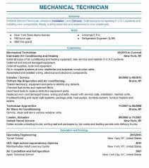 You're in the business of numbers, but we're good with words. Sample Cv For Mechanical Technician Mechanical Technician Cv Template