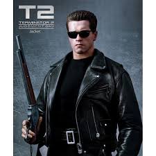 Terminator Terminator 2 Motorcycle Leather Jacket Free Shipping In Usa Leather Jacket Jackets Leather Jacket Men