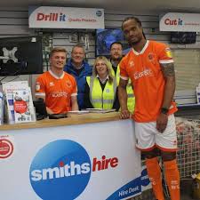 All information about blackpool (league one) current squad with market values transfers rumours player stats fixtures news. Smiths Hire Team Up With Blackpool Fc Smiths Hire