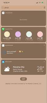 Iphone Widgets Aesthetic Iphone Organization Iphone App Layout Homescreen Iphone