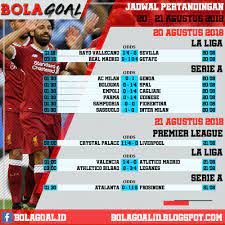 Pin Di Jadwal Prediksi Bola Hari Ini