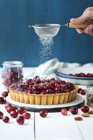 25 Festive Christmas Dessert Recipe Ideas To Get You In The Holiday Spirit Recipe Dessert Recipes Christmas Food Desserts Cranberry Tart