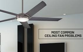 Ceiling fans with lights have a pull chain to turn the fan or the lights on or off. Most Common Ceiling Fan Problems