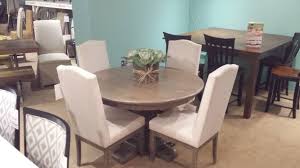 Here S That Same Elegent Rustic Canadel Table With Upholstered Dining Chairs And A Solid C Custom Dining Room Custom Dining Room Tables Dining Room Furniture