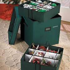 Improvements Large Adjustable Ornament Storage Box Christmas Ornament Storage Ornament Storage Ornament Storage Box