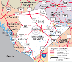Edgefield County Sc Gis Maps Of Edgefield County, South Carolina