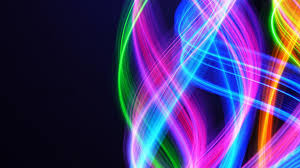 Owl, low poly, artwork, amoled, black background, neon. Neon Wallpaper 1920x1080 74178