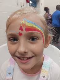 Appreciation for face painting talent at Chamberlain carnival