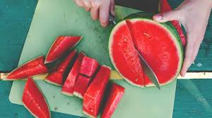 That indicates the watermelon was picked too early and didn't have a chance to fall off. Diabetes And Watermelon Is It Safe To Eat
