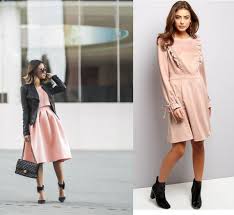 And an easy one to, because who doesn't have a pair of black sandals, pumps or flats to wear with their fuchsia outfit? What Shoes Can I Wear With A Pale Pink Dress Matching Blush Style Tips