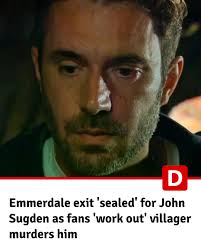 Has killer John left Emmerdale for good or is he coming back? All we  know……….see more in the comments 👇👇👇