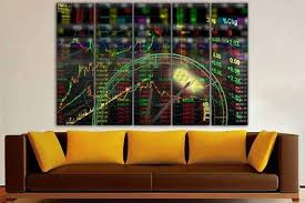 Trading Canvas Trading Print Stock Market Trading Wall Decor Etsy Art Market Wall Decor Trading