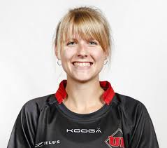 Mariane Guilbault Rouge et Or Rugby