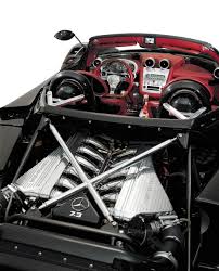 Pagani Zonda Roadster F 7 3 Liter V12 Mercedes Amg Engine Pagani Zonda Roadsters Pagani