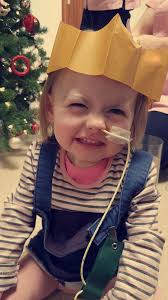 Heart op toddler back to being 'a cheeky little girl'