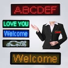 Check spelling or type a new query. Rechargeable Led Name Badge 11 55 Dots Advertising Editable Scrolling Text Mini Led Display With Different Color Case And Led Novelty Lighting Aliexpress