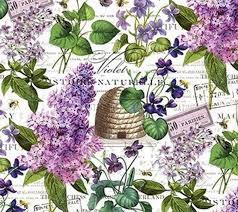 Quilt Fabric Chelsea Lilac Fabric Purple Lilacs Floral Fabric Bee Skep Cotton Quilting Fabric Michel Design Works Northcott Lilacs Fabric Printing On Fabric Cotton Quilting Fabric