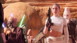 Padawan anakin skywalker is charged with her protection. Holding White Of Padme Amidala Natalie Portman In Star Wars Ii Attack Of The Clones Spotern