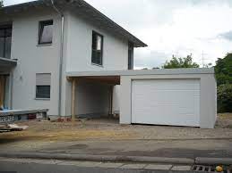 These special designs not only offer a completely enclosed area. Garagen Carport Kombination Als Fertiggarage