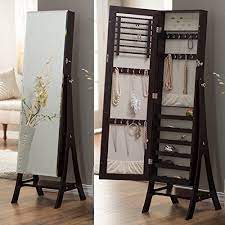 Maybe you would like to learn more about one of these? Belham Living Large Standing Mirror Locking Cheval Jewelry Armoire Espresso Zen Merchandiser