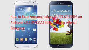 Jul 10, 2014 · when the restore process is finished, everything on your android device will be exactly the same as it was when you created the backup files. Root Samsung Galaxy S4 Lte Gt 19505 Android 5 0 1