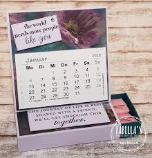 Mini Kalender 2020 Kalender Basteln Kalender Selber Basteln Kalender