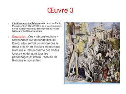 Persée, nu, dans la tradition hellénistique, vêtu de son seul baudrier, se tient debout, une jambe légèrement fléchie sur le corps de méduse dont les bras tombent le long du socle et son sang gicle à gros bouillons du corps décapité. L Enlevement Des Sabines Ppt Telecharger