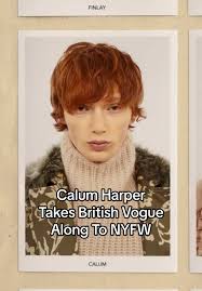 Calum Harper at New York Fashion Week 2023