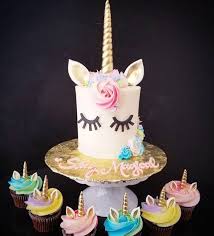 Unicorn Cake And Cupcakes Cupcake Cakes Party Cakes Unicorn Cake