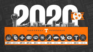 Tennessee football checkerboard endzone, go vols, big orange, reusable neck gaiter, face mask, bandana, head band, neck warmer, scarf. Tennessee Announces Full 2020 Football Schedule Rocky Top Insider