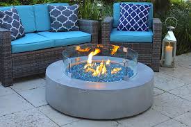 42 Gas Fire Pit Table Concrete Fire Pits Fire Pit Backyard