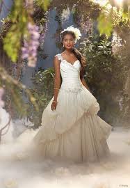 Princess Tiana Ball Gown From The Disney S Fairy Tale Weddings By Alfred Ang Princess Wedding Dresses Fairy Tale Wedding Dress Disney Princess Wedding Dresses