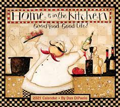 Quick design formatting more options. Home Is In The Kitchen 2021 Deluxe Wall Calendar Dipaolo Dan 0050837433823 Amazon Com Books