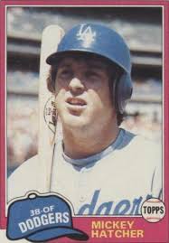 1986 Topps #356 Mickey Hatcher