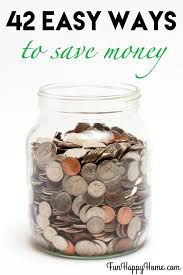 42 Easy Ways To Save Money Money Saving Jar Coin Jar Saving Money