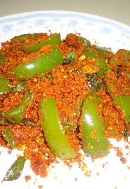 Capsicum Fry Recipe Bell Pepper Stir Fry Recipe Indian Food Recipes Vegetarian Recipes South Indian Vegetarian Recipes