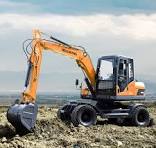 Chinese New 7 Ton 8 Ton 10 Ton Digger Excavator Wheeled with ...