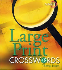 His puzzles strike the right balance between fun and challenge using words in common use. Large Print Crosswords 3 Joseph Thomas 9781402712371 Books Amazon Ca