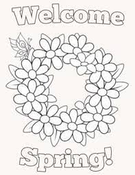 Take a deep breath and relax with these free mandala coloring pages just for the adults. Spring Coloring Pages For Kids Spring Coloring Pages Spring Coloring Sheets Free Printable Coloring Pages