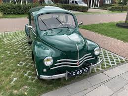 Image result for Parchment Cream 1956 Renault