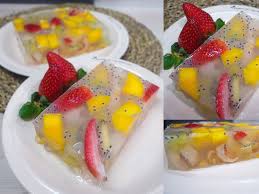 Sebelum ni tiap2 tahun cik tom akan beli kerepek bawang, rempeyek, serba kuih dan. Resepi Puding Buah Campur Semua Best Makan Waktu Panas Camni