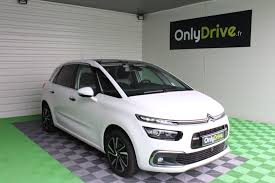 Citroen C4 Picasso 1 6 Bluehdi 120 S S Eat6 Shine Blanc 2017 Location De Voiture Automobile Voiture
