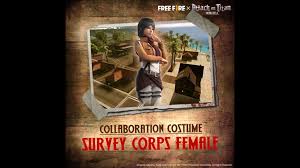 Check out the original version on top, and keep on scrolling if you're ready to see the full updated version below it: The Free Fire X Attack On Titan Collaboration Is The Anime Crossover We Ve Been Waiting For One Esports One Esports