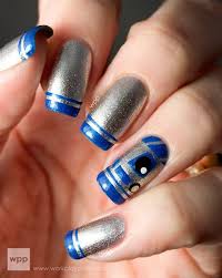 R2 Mani Zoya Trixie Tallulah Snow White Raven Star Wars Nails Girls Nail Designs Girls Nails